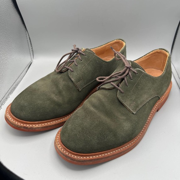 Mark McNairy New Amsterdam Suede Oxfords style 9526 sz 9 main image 4